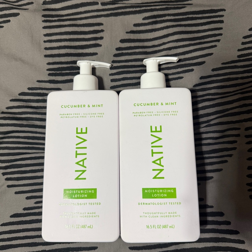 Native Cucumber & Mint Hydrating Lotion Duo